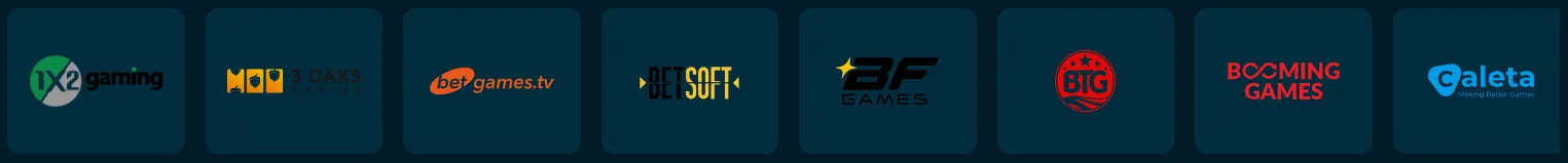 Übersicht der Casino Spieleanbieter bei Velorbet